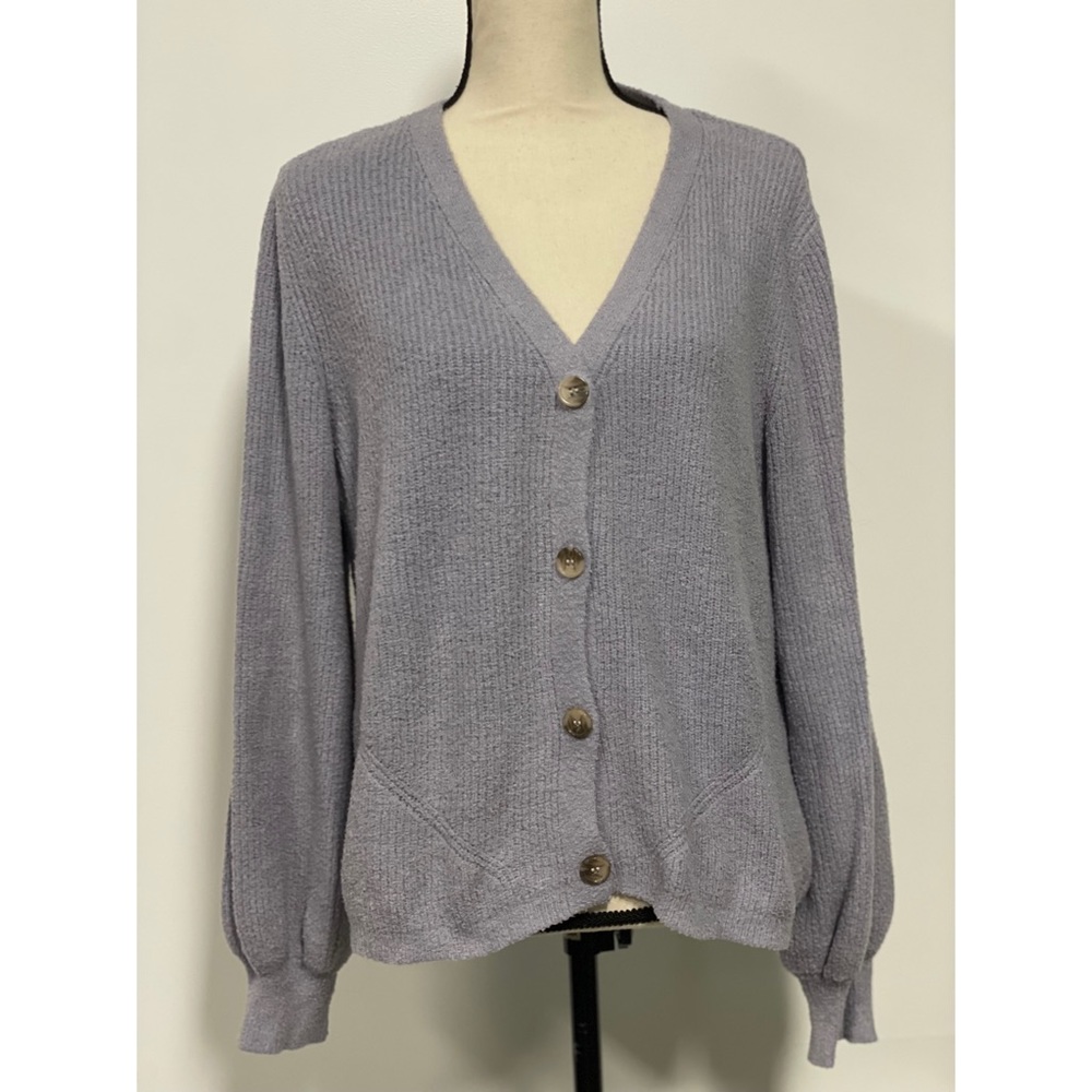 Joie V-Neck Sweater Blue Size XL